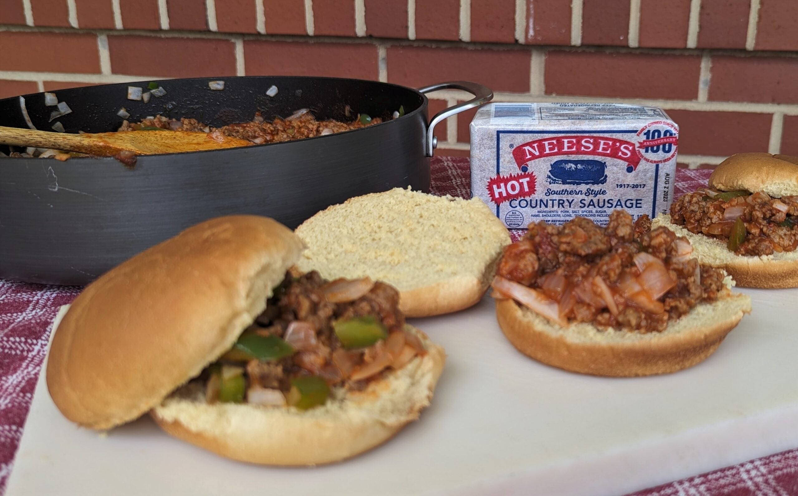 Sausage Sloppy Joe’s Neese's Sausage